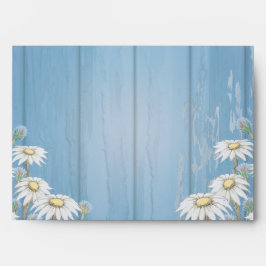 Wunderliche hölzerne Gänseblümchen-Hochzeit