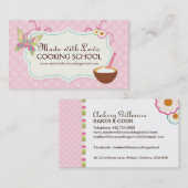 Wunderliche Kochkurs-Visitenkarte Visitenkarte (Vorne/Hinten)