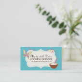 Wunderliche Kochkurs-Visitenkarte Visitenkarte (Stehend Vorderseite)