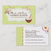 Wunderliche Kochkurs-Visitenkarte Visitenkarte (Vorne/Hinten)