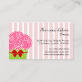 Wunderliche Kuchen-Bäckerei Visitenkarte (Rückseite)