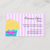 Wunderliche Kuchen-Bäckerei Visitenkarte (Rückseite)