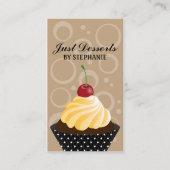 Wunderliche Kuchen-Bäckerei Visitenkarte (Vorderseite)