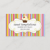 Wunderliche Kuchen-Bäckerei Visitenkarte (Vorderseite)