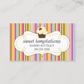 Wunderliche Kuchen-Bäckerei Visitenkarte (Vorderseite)