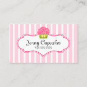 Wunderliche Kuchen-Bäckerei Visitenkarte (Vorderseite)