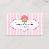 Wunderliche Kuchen-Bäckerei Visitenkarte (Vorderseite)