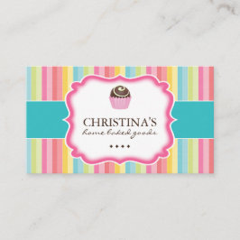 Wunderliche Kuchen-Ball-Visitenkarten Visitenkarte
