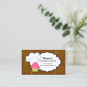 Wunderliche Kuchen-u. Wirbels-Bäckerei Visitenkarte (Stehend Vorderseite)