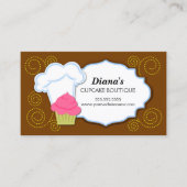 Wunderliche Kuchen-u. Wirbels-Bäckerei Visitenkarte (Vorderseite)