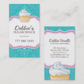 Wunderliche Kuchen-Visitenkarten Visitenkarte (Vorne/Hinten)