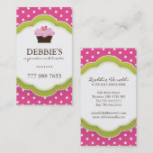 Wunderliche Kuchen-Visitenkarten Visitenkarte (Vorne/Hinten)