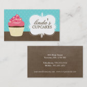 Wunderliche Kuchen-Visitenkarten Visitenkarte (Vorne/Hinten)