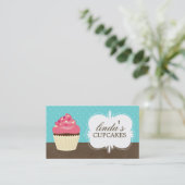 Wunderliche Kuchen-Visitenkarten Visitenkarte (Stehend Vorderseite)