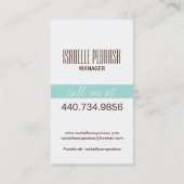 Wunderliche kundengerechte Torten-Visitenkarte Visitenkarte (Rückseite)