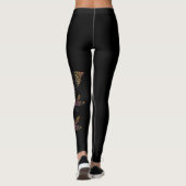 Wunderliche Libellen-Leggings Leggings (Rückseite)