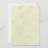 Wunderliche Märchen-Schloss-Hochzeits-Einladungen Einladung (Rückseite)