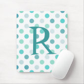 Wunderliche Monogramm-Mausunterlage Mousepad (Mit Mouse)