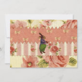 Wunderliche Ostern-Party Einladung (Rückseite)