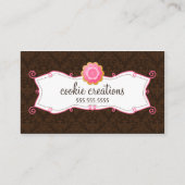 Wunderliche Plätzchen-Bäckerei Visitenkarte (Vorderseite)
