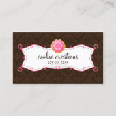 Wunderliche Plätzchen-Bäckerei Visitenkarte (Vorderseite)
