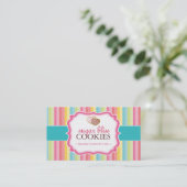 Wunderliche Plätzchen-Visitenkarten Visitenkarte (Stehend Vorderseite)