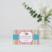 Wunderliche Plätzchen-Visitenkarten Visitenkarte (Stehend Vorderseite)