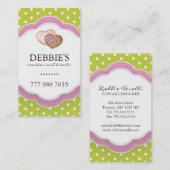 Wunderliche Plätzchen-Visitenkarten Visitenkarte (Vorne/Hinten)