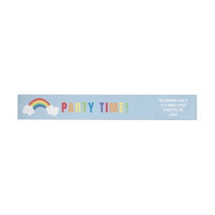 Wunderliche Regenbogen-Verpackung um