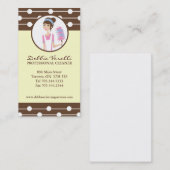 Wunderliche Reinigung hält Visitenkarten instand Visitenkarte (Vorne/Hinten)