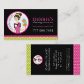 Wunderliche Reinigung hält Visitenkarten instand Visitenkarte (Vorne/Hinten)