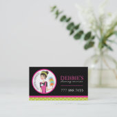 Wunderliche Reinigung hält Visitenkarten instand Visitenkarte (Stehend Vorderseite)