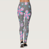 Wunderliche rosa leggings (Rückseite)