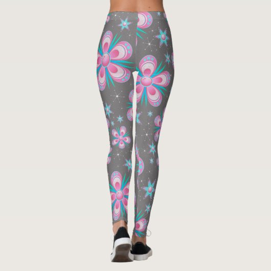 Wunderliche rosa leggings (Rückseite)