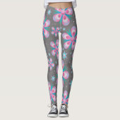 Wunderliche rosa leggings (Vorderseite)