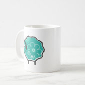 Wunderliche Schafe Kaffeetasse (Vorderseite Links)