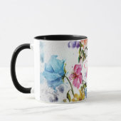 WUNDERLICHE SCHMETTERLINGE UND BLUMEN TASSE (Links)
