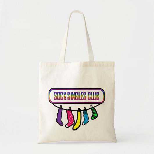 Wunderliche Speichertasche für sonderbare Socken Tragetasche (Vorne)