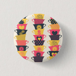 Wunderliche Teacups Button