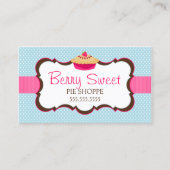 Wunderliche Torten-Bäckerei Visitenkarte (Vorderseite)