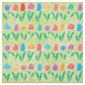 Wunderliche Tulpen Stoff (Muster)