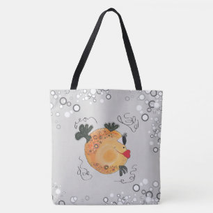 Wunderliche und entzückende Fisch-Kunst in Tasche