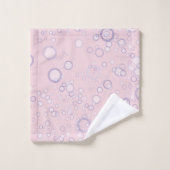 Wunderliche und niedliche Seepferd-Grafik Badhandtuch Set (Waschlappen)