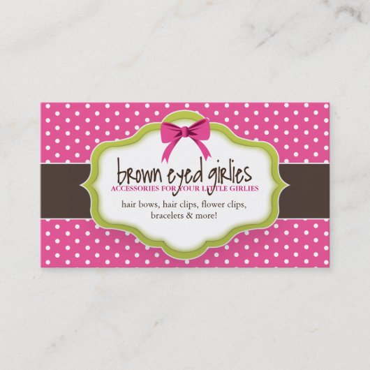 Wunderliche Visitenkarte (Vorderseite)