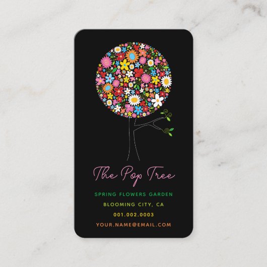 Wunderliche Visitenkarte (Vorderseite)