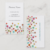 Wunderliche Visitenkarten Visitenkarte (Vorne/Hinten)