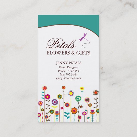 Wunderliche Visitenkarten Visitenkarte (Vorderseite)