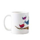 Wunderliche Vogel-Tasse