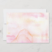 Wunderliche Wörter | Eloped wir Foto-Mitteilung Einladung (Rückseite)