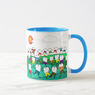 Wunderliche zahnmedizinische Zahn-Kunst-Geschenke Tasse